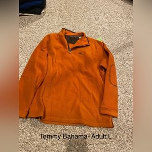 Tommy Bahama fleece 1/4 zip